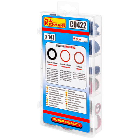 RICHMANN KPL. USZCZELEK SANITARNYCH 141 SZT. C0422