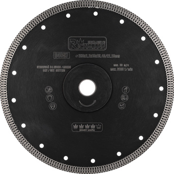 Richmann tarcza diamentowa 250x2,2x25,4mm cienka C4857