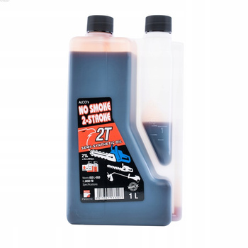 ALCO Olej do mieszanki Czerwony półsyntetyk z dozownikiem 1L 1072113