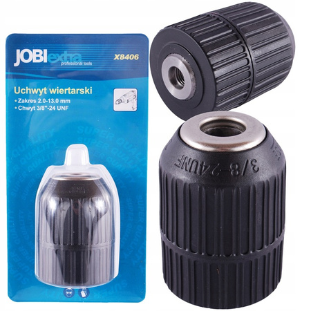JOBI GŁÓWKA WIERTARSKA SAMOZACISK 3/8" 2-13MM X8406