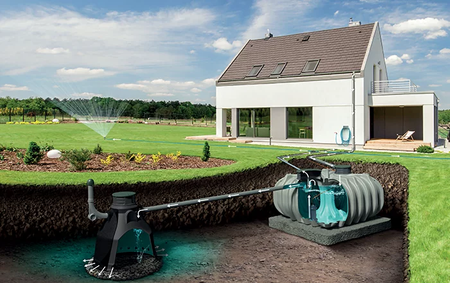 WATERFORM podziemny zbiornik na wodę deszczową UNGROUND RUT7000