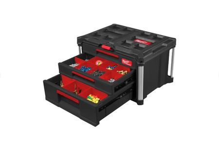 Milwaukee Packout skrzynia z 3 szufladami 4932493190