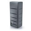 Zbiornik na deszczówkę Tower Grys granitowy 260L RWK260-431UG