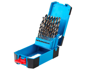 SSchmith komplet wierteł do metalu HSS PRO 25 sztuk SQWMP-02