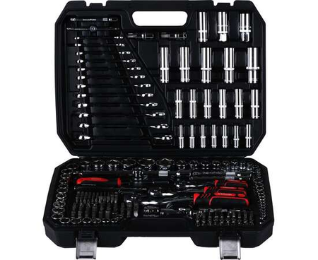 Schmith komplet kluczy nasadowych 215 elementów SQN-215