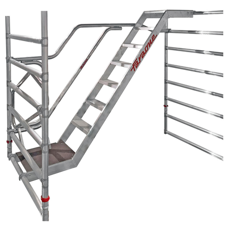 Faraone wieża jezdna Top System ze schodami 135×180 CM 6,4M G1-54