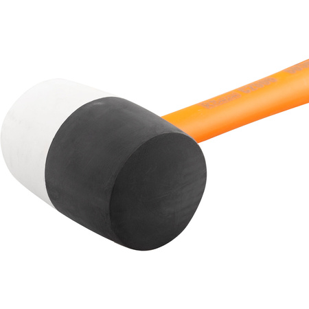 RICHMANN MŁOTEK GUM.60 FIBERGLASS BIAŁO-CZARNY C2606