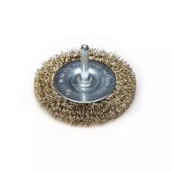 DEDRA SZCZOTKA TARCZOWA MOSIĄDZOWANA 100MM