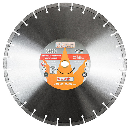 Richmann tarcza diamentowa do betonu 400x25,4/20mm C4896