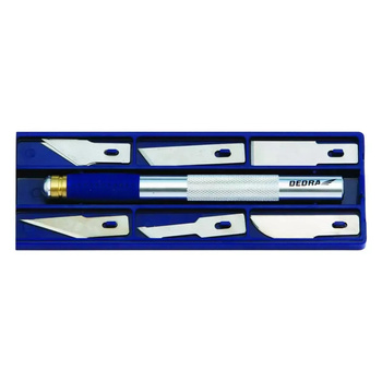DEDRA NÓŻ PRECYZYJNY SKALPEL 12 OSTRZY