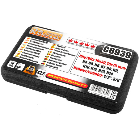 Richmann klucze wewnętrzne 22 elementy imbus H4-H14 C6939