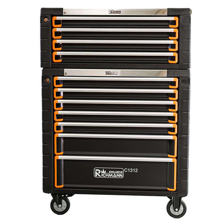 Richmann wózek szeroki z nadstawką i wyposażeniem 442 elementy C1314