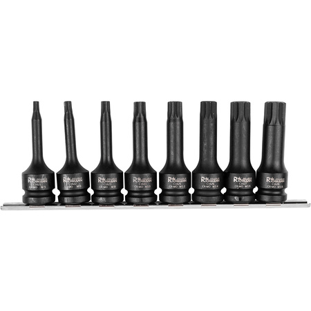 Richmann zestaw nasadek udarowych Spline 1/2" 8 elementów C6952