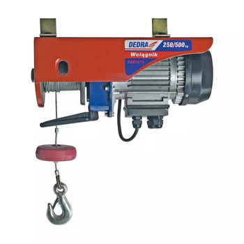 DEDRA WCIĄGARKA ELEKTRYCZNA 550W 125/250 KG
