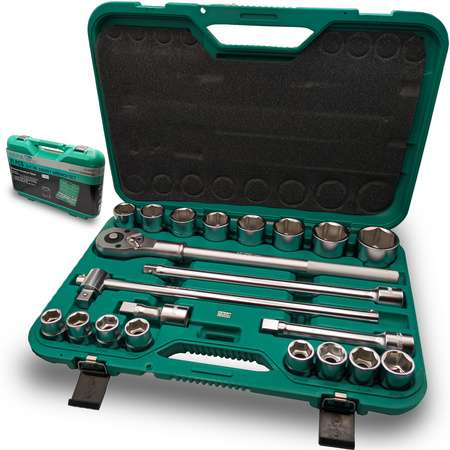 Honiton zestaw kluczy 21 elementów 3/4" H6021