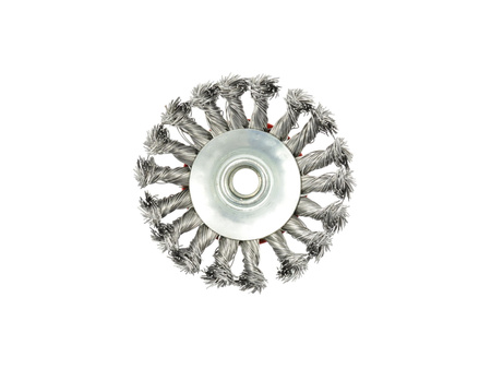 GEKO SZCZOTKA DRUCIANA BOCZNA PLECIONA 100MM M14