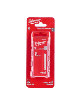 MILWAUKEE OSTRZA WYMIENNE 9MM 10SZT.