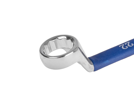 GEKO Klucze oczkowe odgięciem i gumowanym uchwytem 6-32mm 12 elementów G11545