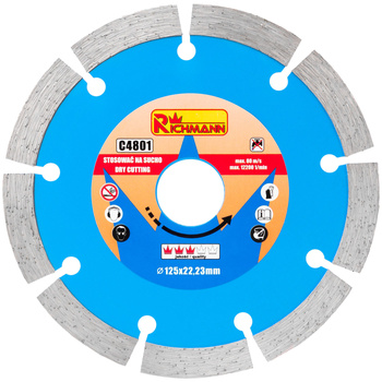 RICHMANN TARCZA DIAMENTOWA SEGMENTOWA 125MM C4801