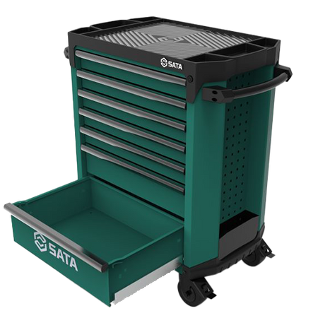 Sata wózek narzędziowy 7 szuflad 299 Pro zielony ST95113G