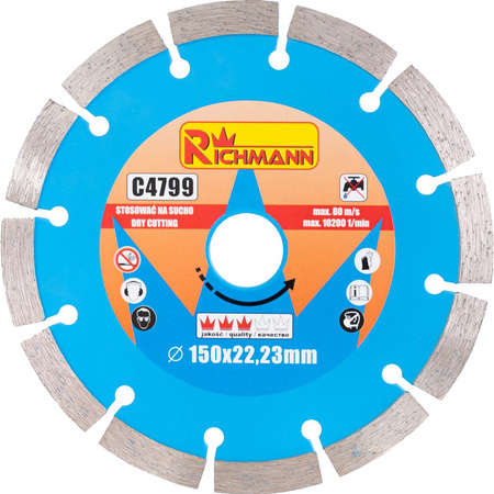 RICHMANN TARCZA SEGMENTOWA 150mm C4799