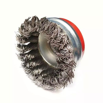 DEDRA SZCZOTKA DOCZOŁOWA STALOWA  65MM  M14