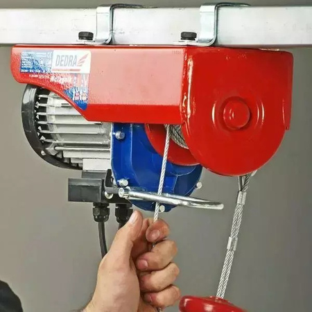 DEDRA WCIĄGARKA ELEKTRYCZNA 550W 125/250 KG