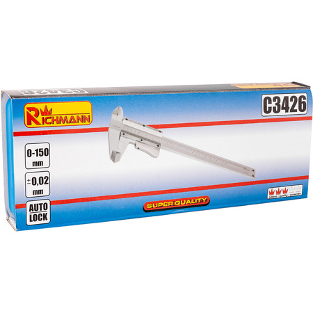 Richmann suwmiarka 150mm AutoLock 0,02mm C3426