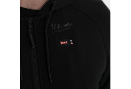 Milwaukee bluza podgrzewana czarna M12HHBL4-0 XL 4932480064