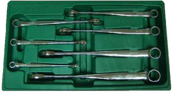 Sata zestaw 7 kluczy płasko-oczkowych XL X-Beam