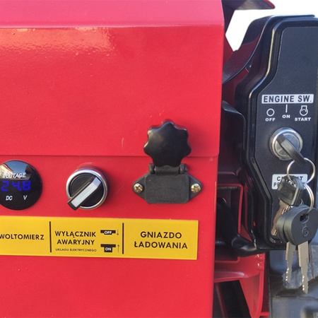 MasterCut robot spalinowy na pilota gąsienicowy JFRC 90cm 452cc LONCIN