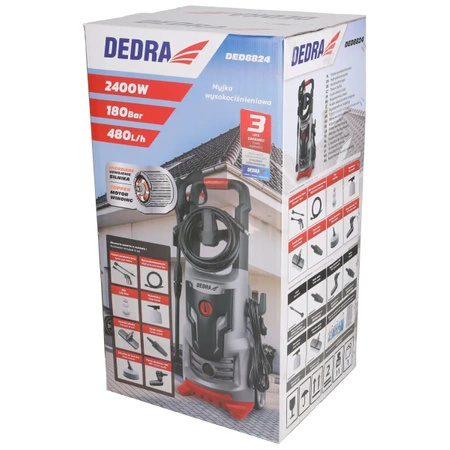 Dedra myjka ciśnieniowa 2400W 180 bar
