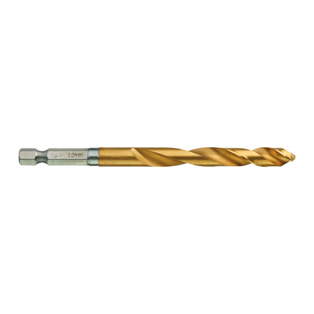 Milwaukee wiertło do metalu Shave HSS-G 8,0mm uchwyt hex (5szt)