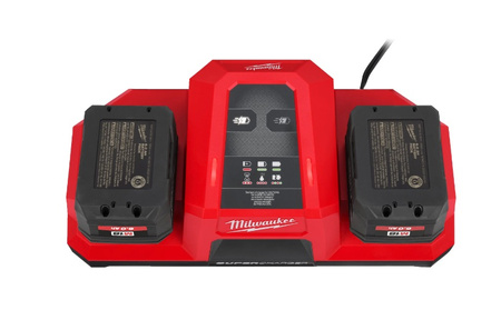 Milwaukee ładowarka dwa gniazda M12-18FC 4932492531