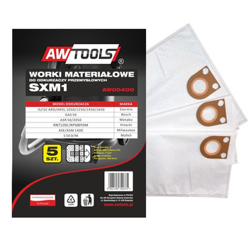 AWTOOLS WORKI Z MIKROWŁÓKNINY SXM1  kpl.5szt. GAS 50 / STARMIX
