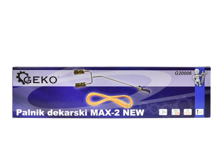 Palnik dekarski gazowy Max-2  85cm GEKO G20006