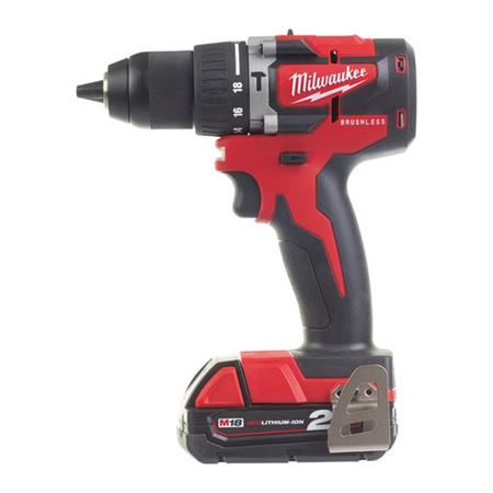 Milwaukee wkrętarka udarowa 18V M18CBLPD-202C 4933464320