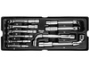 Richmann klucze fajkowe wkład wóżka 6-19mm 10 elementów C1204