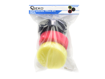 GEKO ZESTAW POLERSKI 150MM M14 3SZT