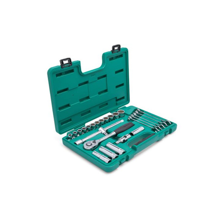 Sata zestaw kluczy nasadowych 1/2" 25 elementów ST09506SJ
