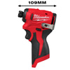Milwaukee zakrętarka udarowa M12BLIDRC-0 124Nm BL 4933499689