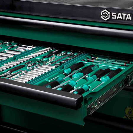 Sata wózek narzędziowy 7 szuflad 299 Pro zielony ST95113G