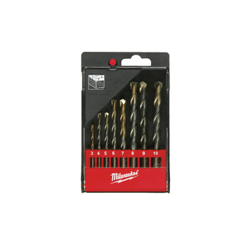 MILWAUKEE KOMPLET WIERTEŁ DO BETONU 8 SZTUK 4932352334
