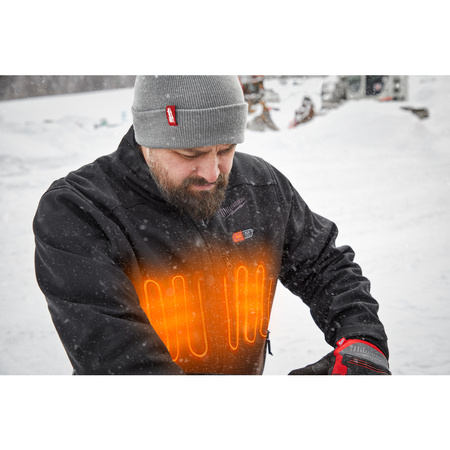 Milwaukee podgrzewana kurtka czarna na akumulator M12