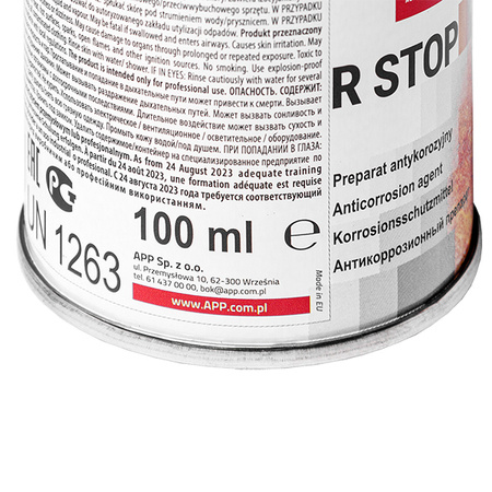 APP R stop Preparat antykorozyjny 100ml