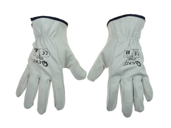 GEKO RĘKAWICE ROBOCZE MONTERSKIE KOZIA SKÓRA R.10