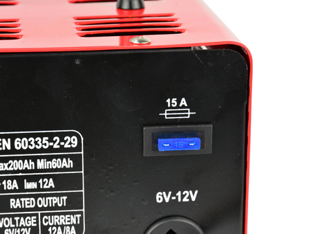 Geko prostownik z rozruchem 75A 6V/12V