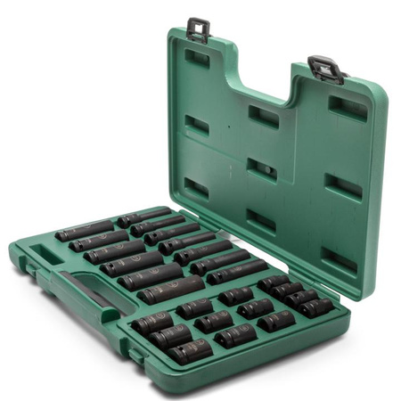 Sata zestaw 26 nasadek udarowych 1/2" ST34399T