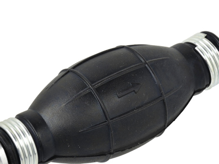 Ręczna pompka do paliwa 8mm z wężykami/gruszka G00991