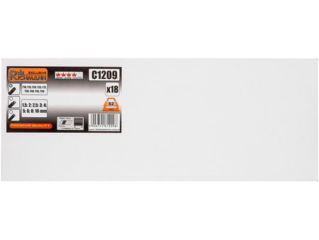 Richmann wkłąd imbus 1,5-10mm + Torx T10-T50 S2 18 C1209